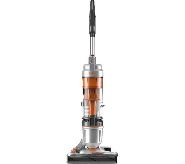 VAX Air Stretch Upright Bagless Vacuum Cleaner - Silver & Orange