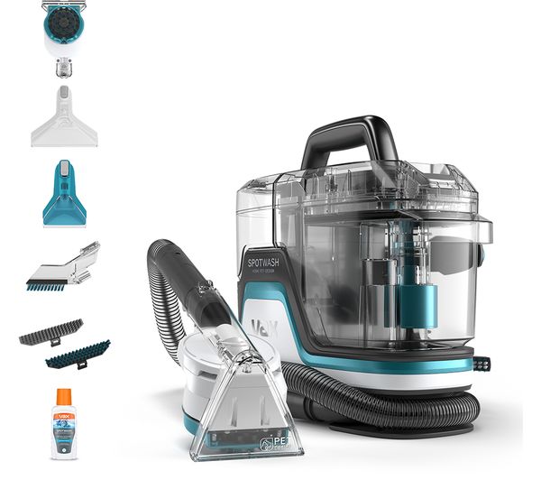 VAX SpotWash Home Pet-Design Carpet Cleaner - Teal & Grey