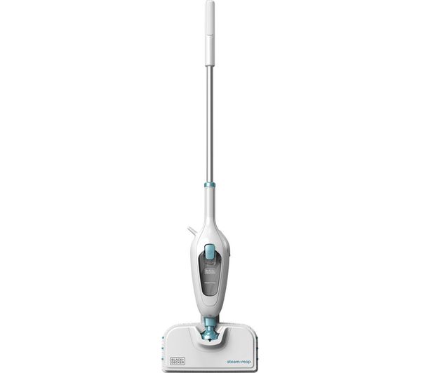 BLACK + DECKER FSM13E1-GB Steam Mop - White & Blue