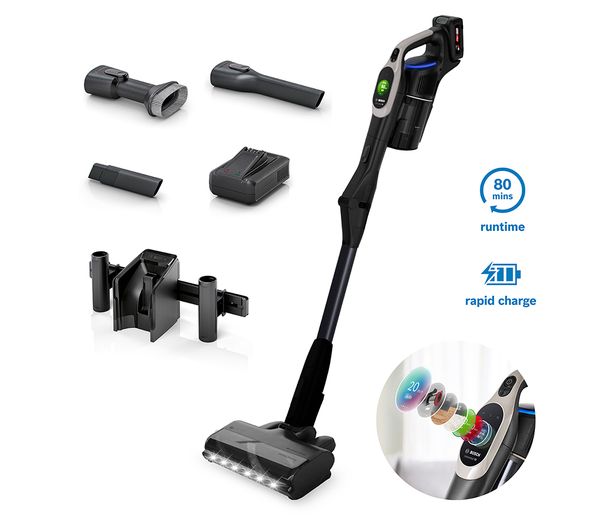 BOSCH Unlimited 10 BBS1041GGB Cordless Vacuum Cleaner - Greige