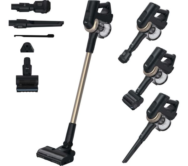 HOOVER HF4+ Power Move Pets HF4P10P Cordless Vacuum Cleaner - Black & Gold