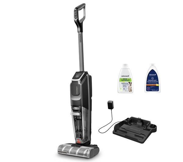 BISSELL CrossWave OmniForce Edge 4017E Upright Cordless Wet & Dry Vacuum Cleaner - Titanium