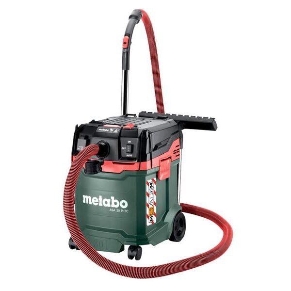 Metabo 602087380 Asa 30 M Pc All-Purpose Vacuum With Power Tool Take Off 30 Litre 1200W 110V