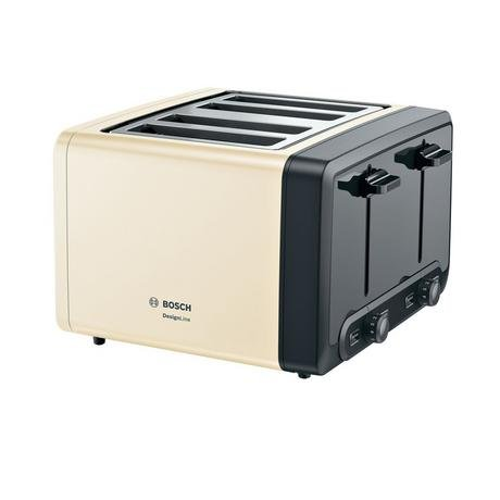 4 Slot Toaster - Cream