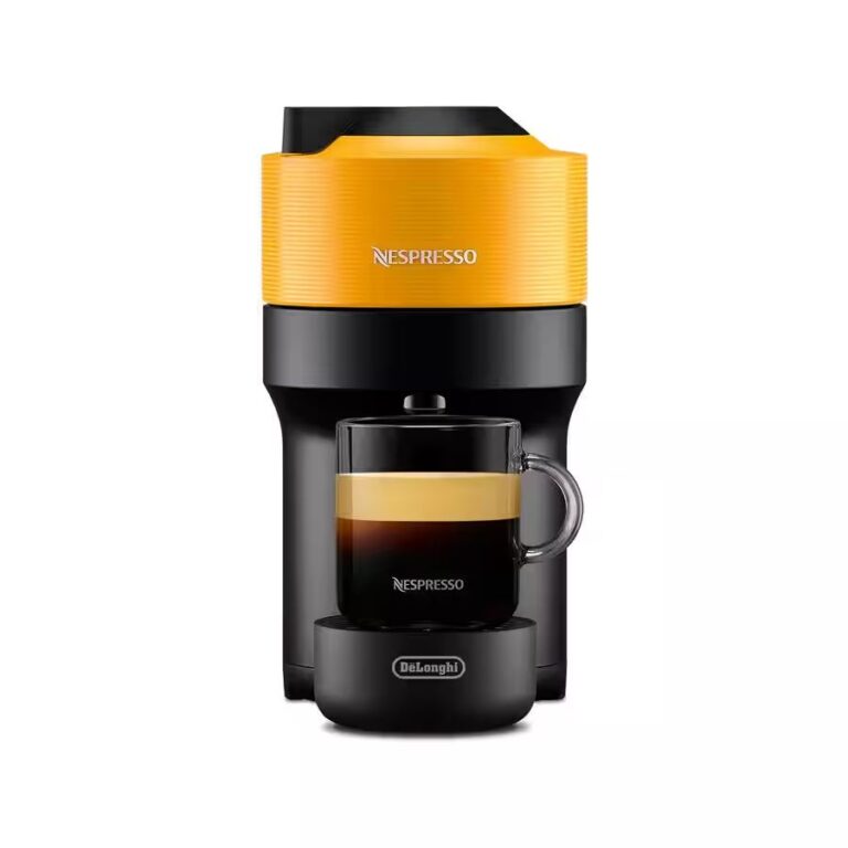 Nespresso Vertuo Pop Capsule Coffee Machine, Yellow