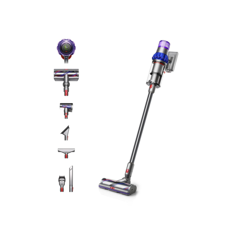 Handheld Stick Vacuum Cleaner - 60 Minutes Run Time - Nickel/Blue