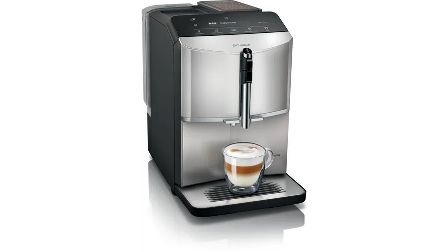 Bean To Cup Fully Automatic Freestanding Coffee Machine - Inox Silver Metallic